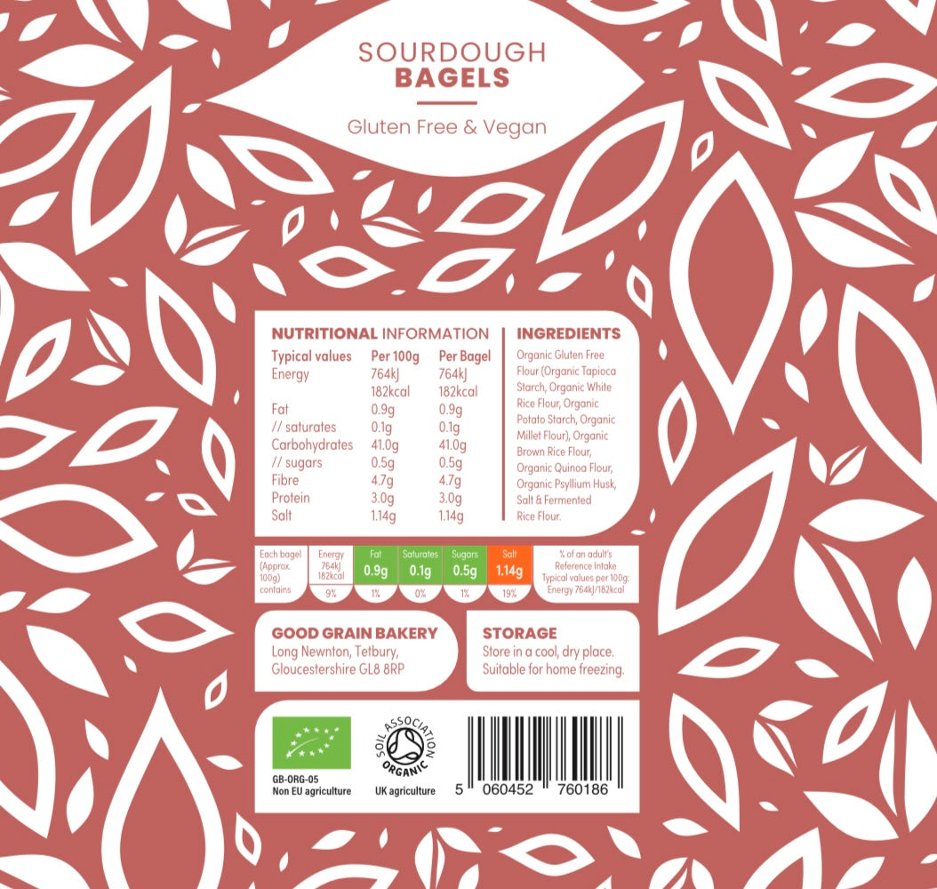 Good Grain Bakery Organic Sourdough Bagel