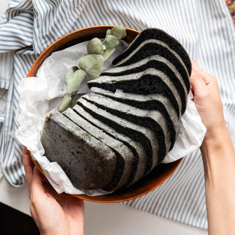Good Grain Bakery Organic Gluten Free Activated Charcoal Loaf